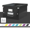Archivačná krabica LEITZ WOW Click & Store A4 28.1 x 20 x 37 cm, čierna (60440095)