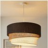 | Brilagi - Luster na lanku TRIO 3xE27/60W/230V pr. 60 cm hnedá/béžová/biela | 8590828052593