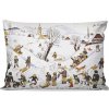 Matějovský Obliečka na vankúšik - Games in Winter 33x50 vianoce sivá