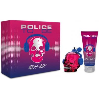 Police To Be Miss Beat SET: parfumovaná voda 75ml + telové mlienko 100ml pre ženy