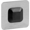 Walteco Dverová zarážka na stenu 33x33mm, samolepiaca, nerez brúsená , 5082