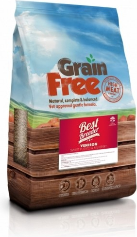 Best Breeder Grain Free Venison, Sweet Potato & Mulberry 12 kg