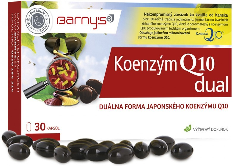 Barny\'s Koenzým Q10 Dual 60 mg 30 kapsúl