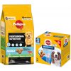 Pedigree Professional Nutrition 12kg + Dentastix Medium 56ks - 15% zľava - Adult s hovädzím mäsom a zeleninou 12 kg + Stix každodenná starostlivosť o zuby 56 ks Medium - pre stredne veľkých psov (10-2