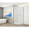 GELCO TRINITY CHROM štvrťkruhový kút 900x900 ľavý, matné sklo, GT6590ML-CH GT6590ML-CH