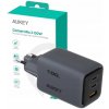 AUKEY PA-C5 nabíjačka 1xUSB a 2xUSB-C 100W PD3.0 GaN QC5.0 5A PPS SCP AFC