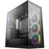DEEPCOOL Case CG580 4F V2, ATX, Průhledná bočnice, 4x120mm ARGB, černá R-CG580-BKADA4-G-2