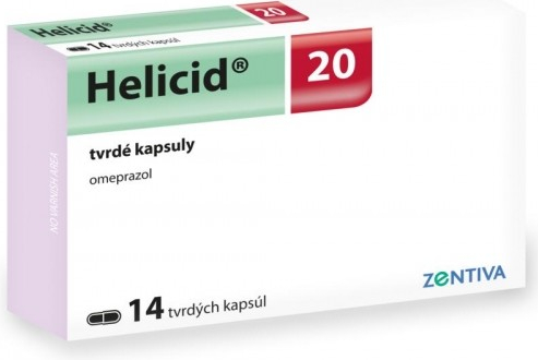 Helicid 20 cps.dur. 14 x 20 mg od 4,75 € - Heureka.sk