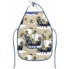 BELLATEX Zástěra dětská Adéla 37 × 47 cm ( 3-5 let ) 7850/049 námořník