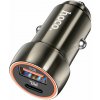 Nabíjačka do auta Hoco Car Charger USB A + Type C Pd Qc3.0 3A 20W Z46A Metal Gray