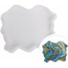 Profesionálna silikónová forma Pentart - podšálky / obdĺžniková geoda 10 x 8 cm (Forma na odlievanie)