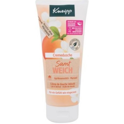 Kneipp As Soft As Velvet Body Wash Apricot & Marula hydratačný sprchovací gél s vôňou marhuľového mlieka 200 ml pre ženy