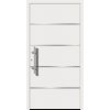 Splendoor Hliníkové vchodové dvere Moderno M460/B, biele, 110 Ľ
