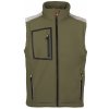 Pánska softshellová vesta Payper STREAM PAD VEST Farba: Vojenská zelená/ Zelená, Veľkosť: XL (S00772048907050XL)