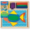 Melissa & Doug Drevená mozaika - Geometrické tvary pre najmenších