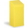 Kovona Kovový odpadkový kôš na triedený odpad, 45 l, žltý
