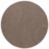 Kruhový kusový koberec Hanse Home Calmio 106219 Taupe Ø 150 cm