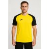 Joma Academy IV Short Sleeve T Shirt Yellow Black