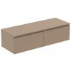 Ideal Standard Finesse Umývadlová skrinka, 140x51x38 cm, 2 zásuvky, Dark Elm E3432UR