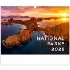 Nástenný kalendár National Parks 45 x 31,5 cm 2026