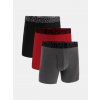 Under Armour Pánske boxerky M UA Perf Cotton (3ks) Šedá 5XL
