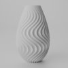 Váza NoirWave Farba produktu: Biela, Výška vázy: XXL-320mm