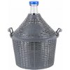Demižón 10l opletený plast.