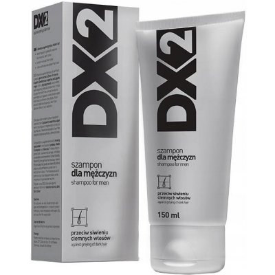 DX2 Men Protect Natural Hair Colour šampón proti šediveniu tmavých vlasov 150 ml