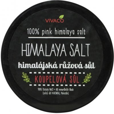 Vivaco Organic product Himalájska ružová soľ do kúpeľa 100 g
