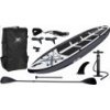 XQMAX Paddleboard pádlovacia doska 330 cm s kompletným príslušenstvom čierna KO-8DP001520