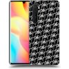 Picasee silikónový čierny obal pre Xiaomi Mi Note 10 Lite - Separ - White On Black 2