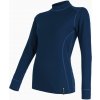 Dámske tričko dl.rukáv SENSOR DOUBLE FACE deep blue S