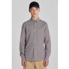 Gant košeľa slim poplin micro check shirt červená