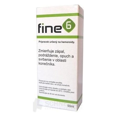 Fine6 olej na hemoroidy 1x50 ml