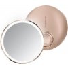 Simplehuman Kozmetické zrkadlá - Vreckové kozmetické zrkadielko Sensor Compact, rose gold ST3046