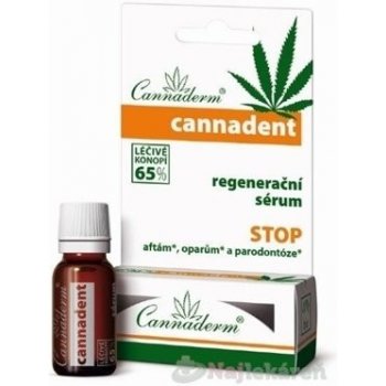 Cannaderm CANNADENT regeneračné sérum na afty a opary 5 ml