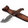 Benchmade 15004 SADDLE MOUNTAIN SKINNER lovecký nôž s vyvrhovacím hákom 10,7cm, drevo, puzdro koža