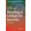 Recycling of Lithium-Ion Batteries (Arno Kwade,Jan Diekmann)(Pevná)