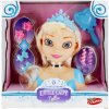 CreativeToys Hlava na česanie blond 21cm