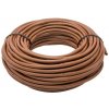 Hnedé kvapkové mikropotrubie Hunter 6,4 x 4,5 mm, vzdialenosť kvapkovačov 15 cm -30 M/balík