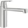 Drezová batéria GROHE Eurosmart Cosmopolitan s otočným ramienkom supersteel 30193DC0