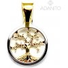 Adanito BRP0417GS Zlatý prívesok strom života