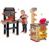 Set pekáreň s koláčmi Baguette&Croissant Bakery Smoby s elektronickou pokladňou a pracovná dielňa elektronická Black&Decker s vŕtačkou