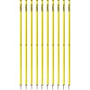 Cawila | Cawila ACADEMY Slalom poles 10pack Set (33mmx170cm) | žltá| ks