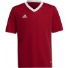 Juniorský futbalový dres adidas, ENT22 JSY Y červená,biela 164