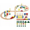 Malatec 6862 Drevená Vláčiková dráha 50 dielov