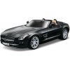 Bburago Mercedes-Benz SLS AMG Roadster 1:32 čierny