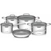 G21 Sada hrncov Gourmet Miracle Nerez+GREBLON® C3 9-dielna