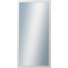 DANTIK - Zrkadlo v rámu, rozmer s rámom 60x120 cm z lišty LYON biela (2666)