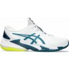 Pánska obuv Asics Court FF 3 Clay - white/gris blue - Biely, Sivý (40,5)